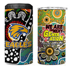 Eagles AFL Celebrating 50 Years of Naidoc 4 in 1 Can Cooler Tumbler NAIDOC Week 2025 Aboriginal