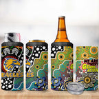 Eagles AFL Celebrating 50 Years of Naidoc 4 in 1 Can Cooler Tumbler NAIDOC Week 2025 Aboriginal