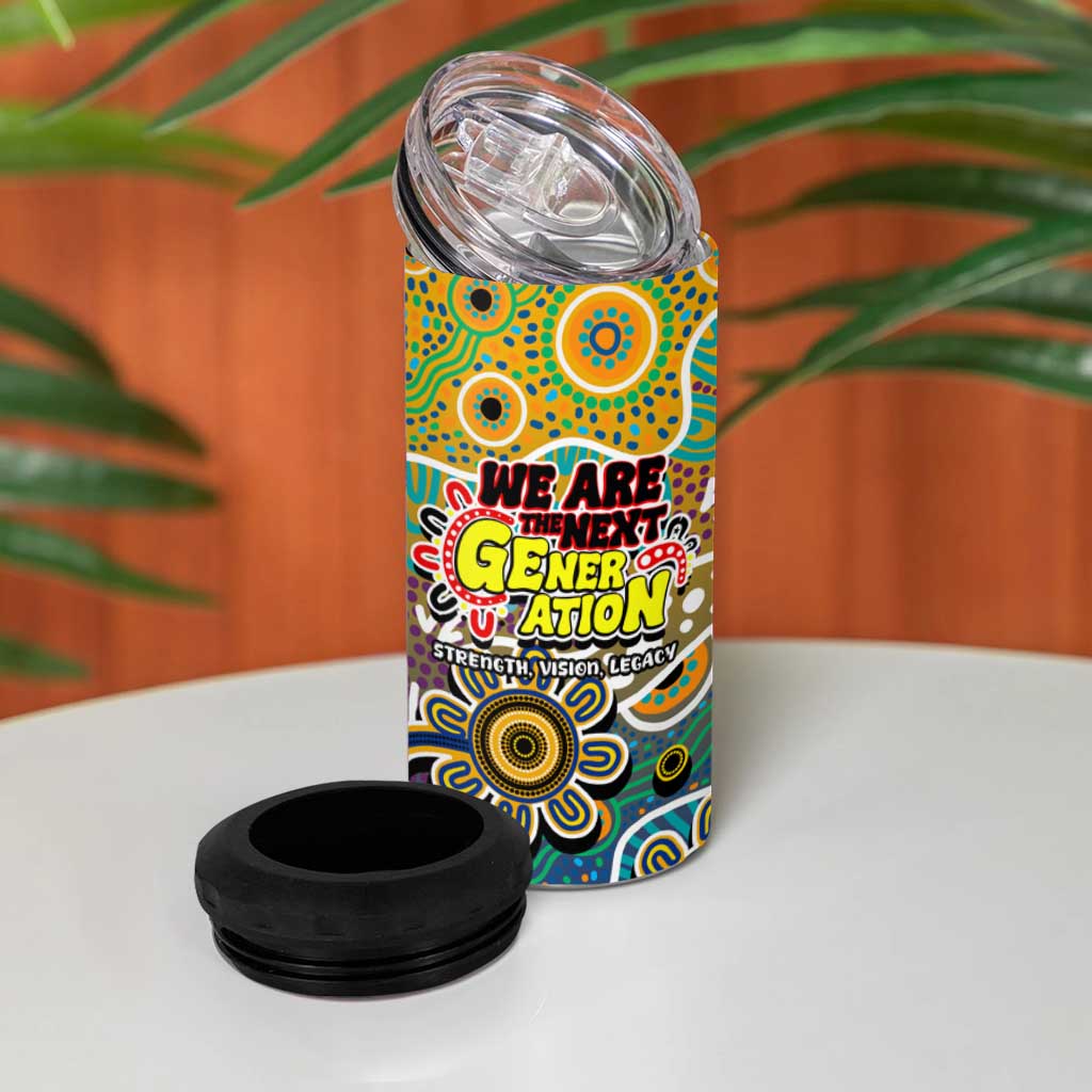 Eagles AFL Celebrating 50 Years of Naidoc 4 in 1 Can Cooler Tumbler NAIDOC Week 2025 Aboriginal