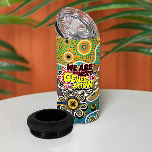 Eagles AFL Celebrating 50 Years of Naidoc 4 in 1 Can Cooler Tumbler NAIDOC Week 2025 Aboriginal