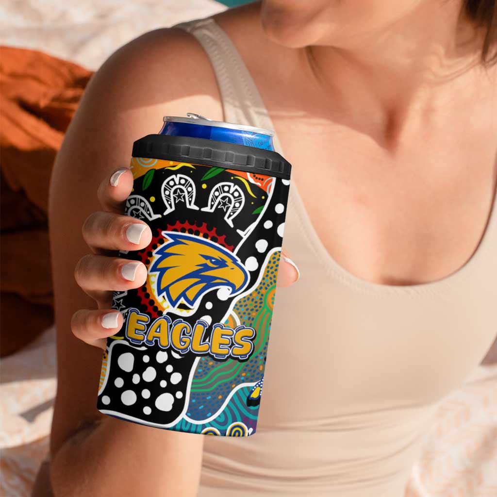 Eagles AFL Celebrating 50 Years of Naidoc 4 in 1 Can Cooler Tumbler NAIDOC Week 2025 Aboriginal