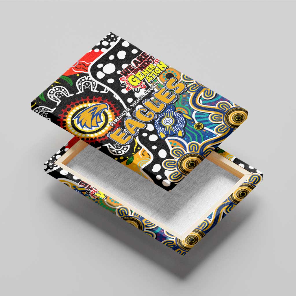 Eagles AFL Celebrating 50 Years of Naidoc Canvas Wall Art NAIDOC Week 2025 Aboriginal