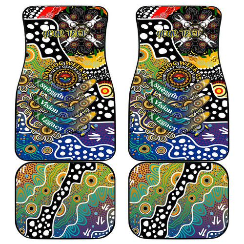 Eagles AFL Celebrating 50 Years of Naidoc Car Mats NAIDOC Week 2025 Aboriginal