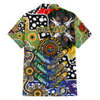 Personalised Eagles AFL Celebrating 50 Years of Naidoc Family Matching Long Sleeve Bodycon Dress and Hawaiian Shirt NAIDOC Week 2025 Aboriginal