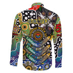 Personalised Eagles AFL Celebrating 50 Years of Naidoc Family Matching Puletasi and Hawaiian Shirt NAIDOC Week 2025 Aboriginal