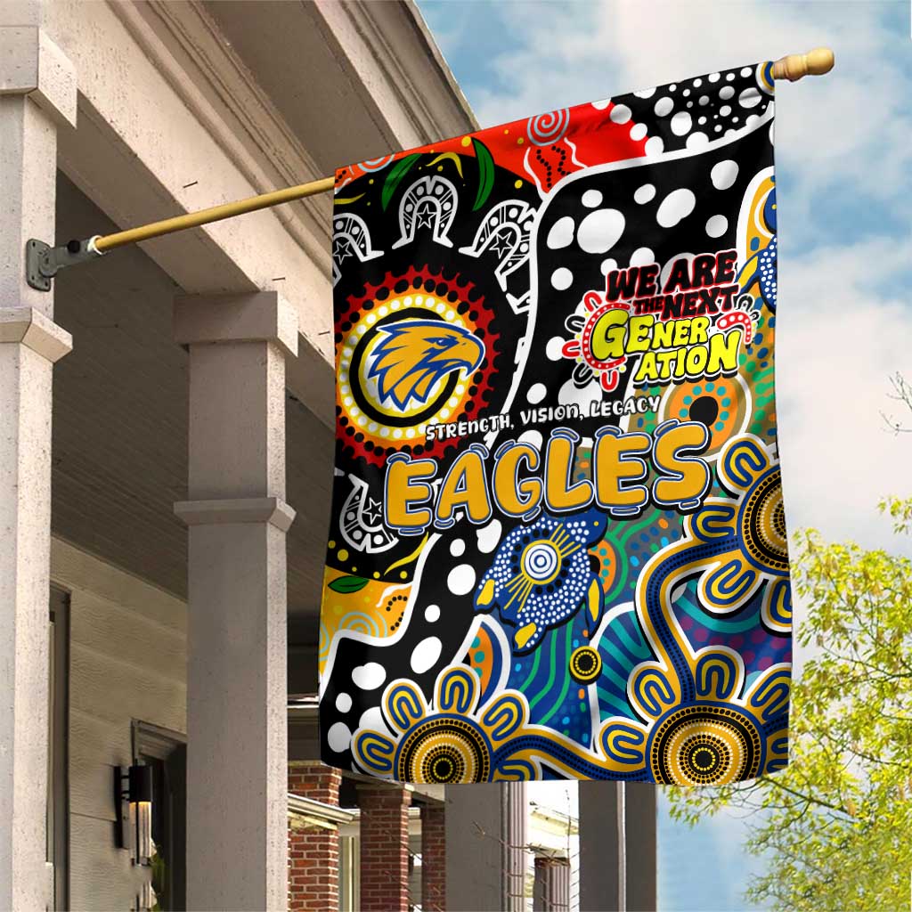 Eagles AFL Celebrating 50 Years of Naidoc Garden Flag NAIDOC Week 2025 Aboriginal