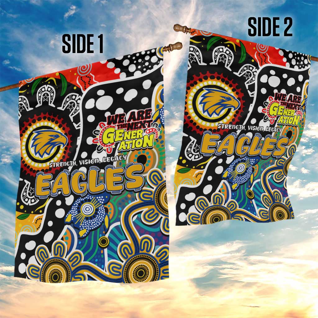 Eagles AFL Celebrating 50 Years of Naidoc Garden Flag NAIDOC Week 2025 Aboriginal