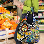 Eagles AFL Celebrating 50 Years of Naidoc Grocery Bag NAIDOC Week 2025 Aboriginal