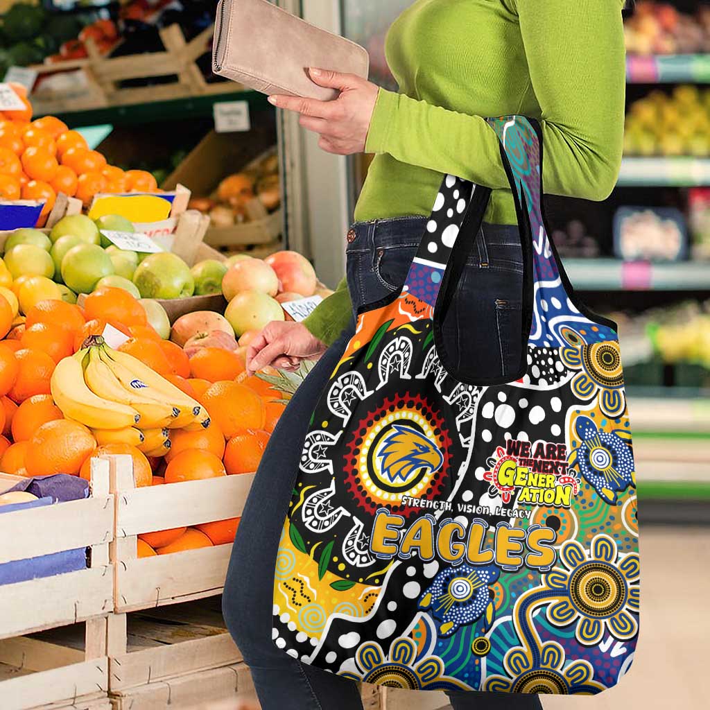 Eagles AFL Celebrating 50 Years of Naidoc Grocery Bag NAIDOC Week 2025 Aboriginal