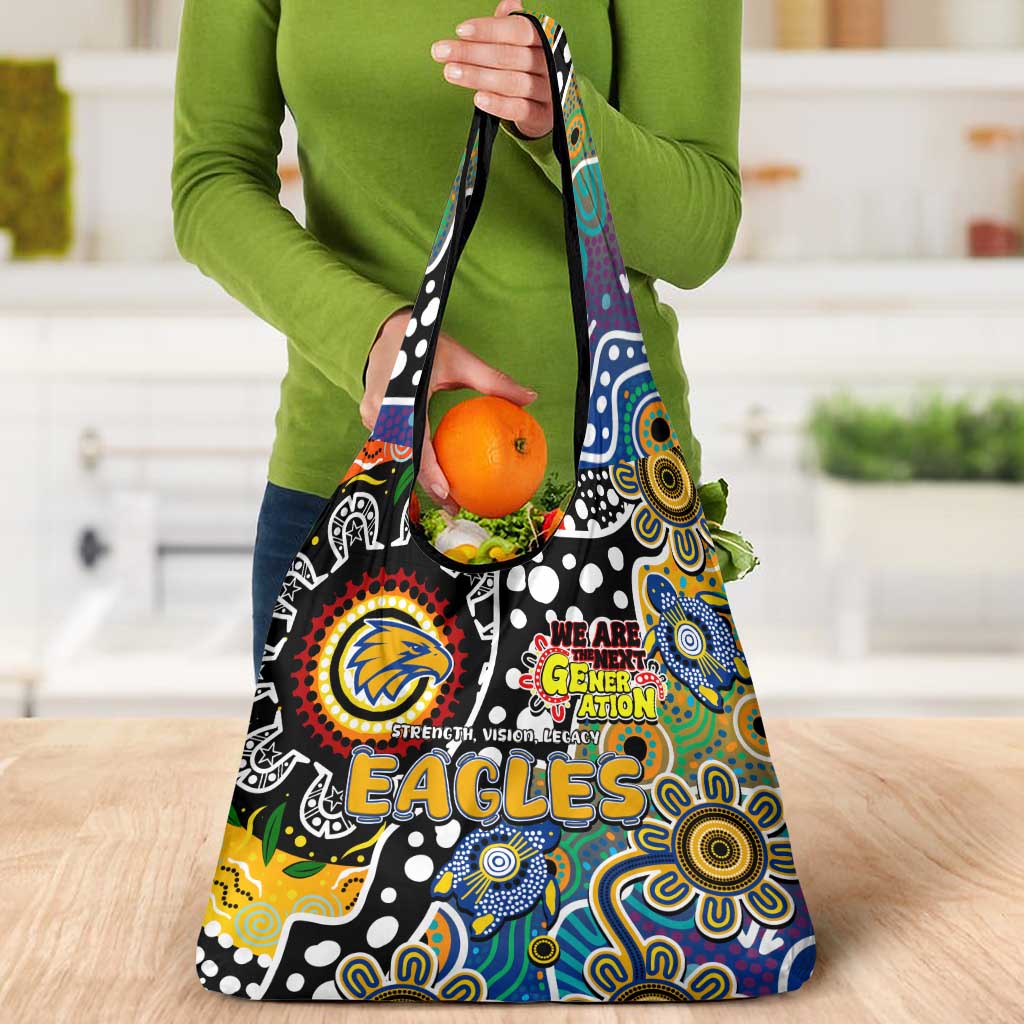 Eagles AFL Celebrating 50 Years of Naidoc Grocery Bag NAIDOC Week 2025 Aboriginal