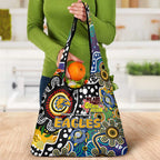 Eagles AFL Celebrating 50 Years of Naidoc Grocery Bag NAIDOC Week 2025 Aboriginal