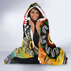 Eagles AFL Celebrating 50 Years of Naidoc Hooded Blanket NAIDOC Week 2025 Aboriginal