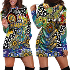 Personalised Eagles AFL Celebrating 50 Years of Naidoc Hoodie Dress NAIDOC Week 2025 Aboriginal