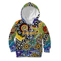 Personalised Eagles AFL Celebrating 50 Years of Naidoc Kid Hoodie NAIDOC Week 2025 Aboriginal