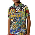Personalised Eagles AFL Celebrating 50 Years of Naidoc Kid Polo Shirt NAIDOC Week 2025 Aboriginal