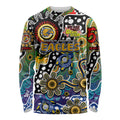 Personalised Eagles AFL Celebrating 50 Years of Naidoc Long Sleeve Shirt NAIDOC Week 2025 Aboriginal