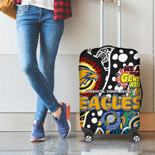 Eagles AFL Celebrating 50 Years of Naidoc Luggage Cover NAIDOC Week 2025 Aboriginal