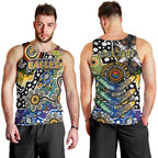 Personalised Eagles AFL Celebrating 50 Years of Naidoc Men Tank Top NAIDOC Week 2025 Aboriginal