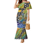 Personalised Eagles AFL Celebrating 50 Years of Naidoc Mermaid Dress NAIDOC Week 2025 Aboriginal