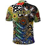 Personalised Eagles AFL Celebrating 50 Years of Naidoc Polo Shirt NAIDOC Week 2025 Aboriginal
