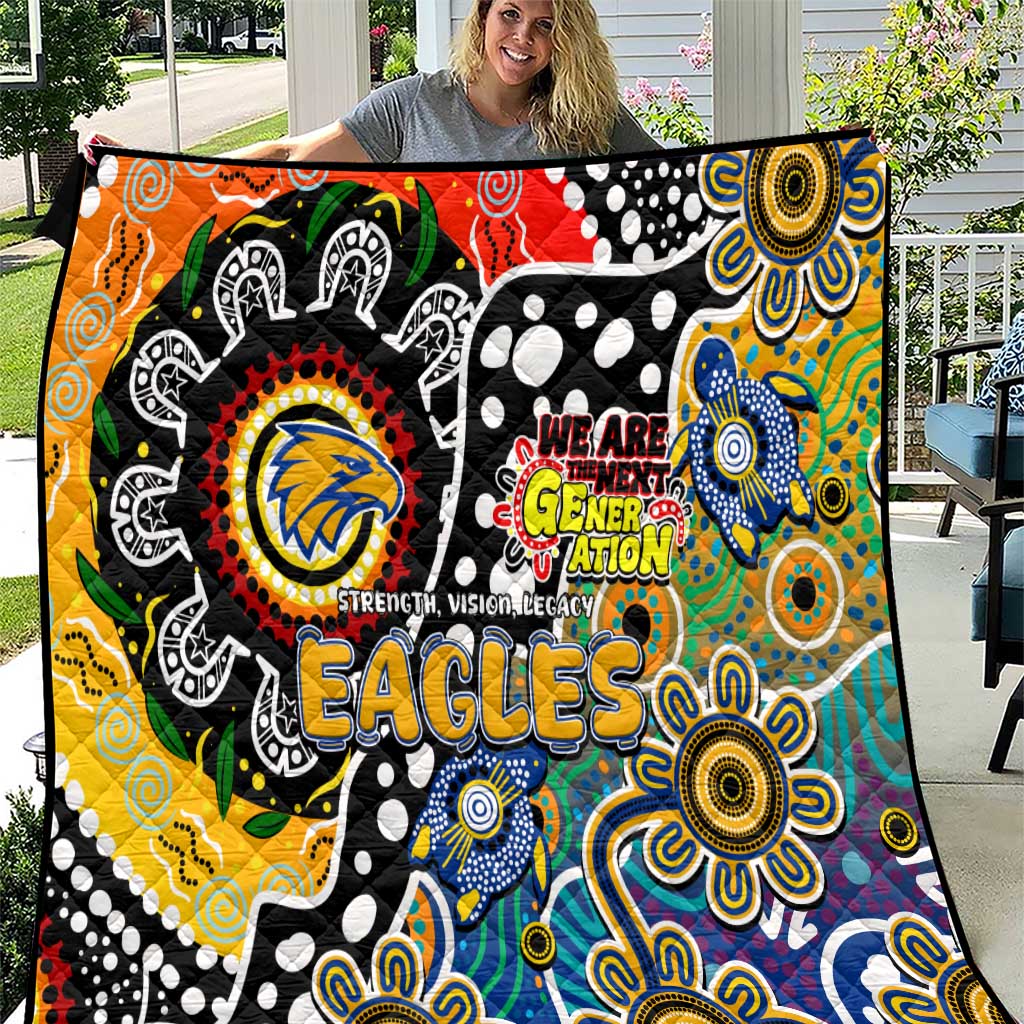 Eagles AFL Celebrating 50 Years of Naidoc Quilt NAIDOC Week 2025 Aboriginal