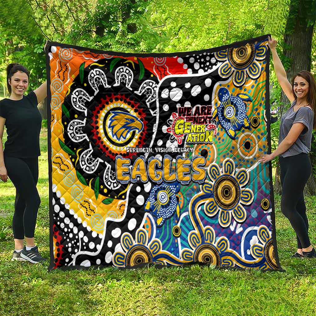 Eagles AFL Celebrating 50 Years of Naidoc Quilt NAIDOC Week 2025 Aboriginal