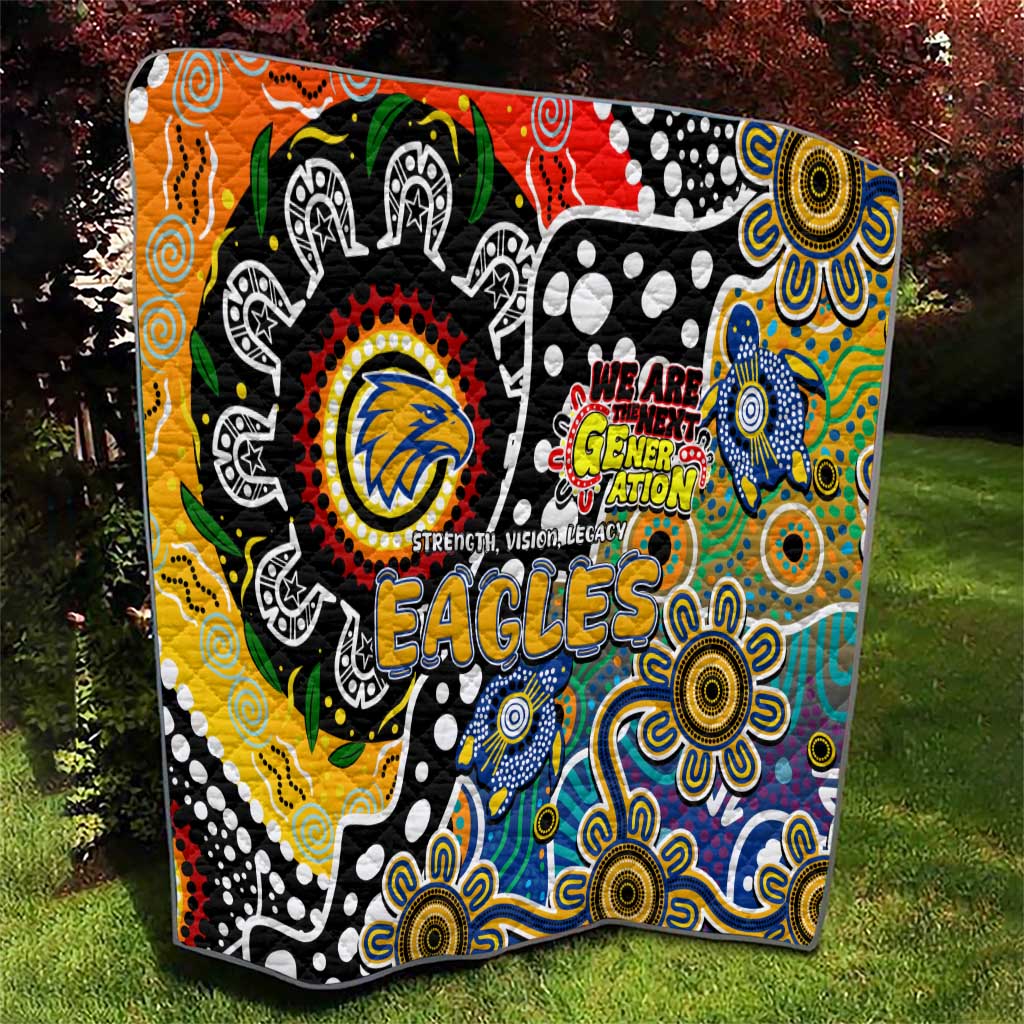 Eagles AFL Celebrating 50 Years of Naidoc Quilt NAIDOC Week 2025 Aboriginal