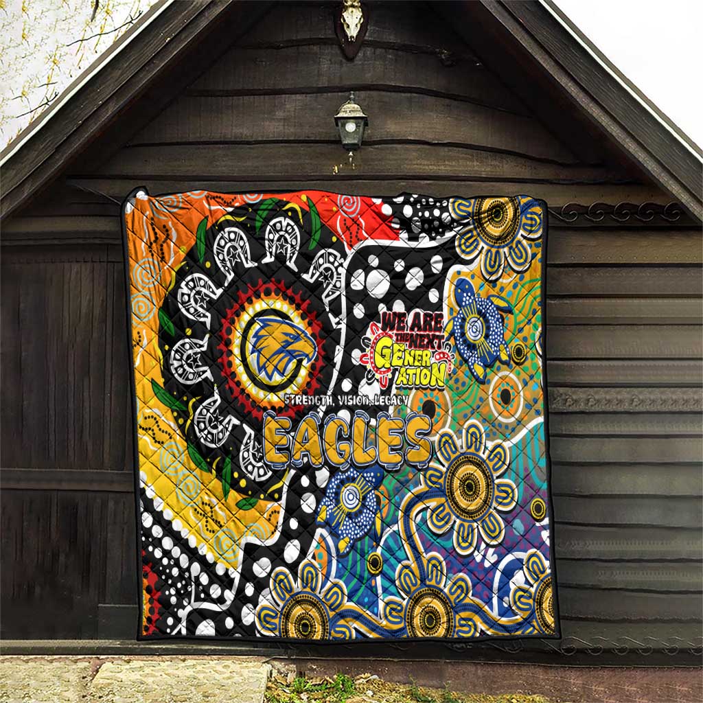Eagles AFL Celebrating 50 Years of Naidoc Quilt NAIDOC Week 2025 Aboriginal