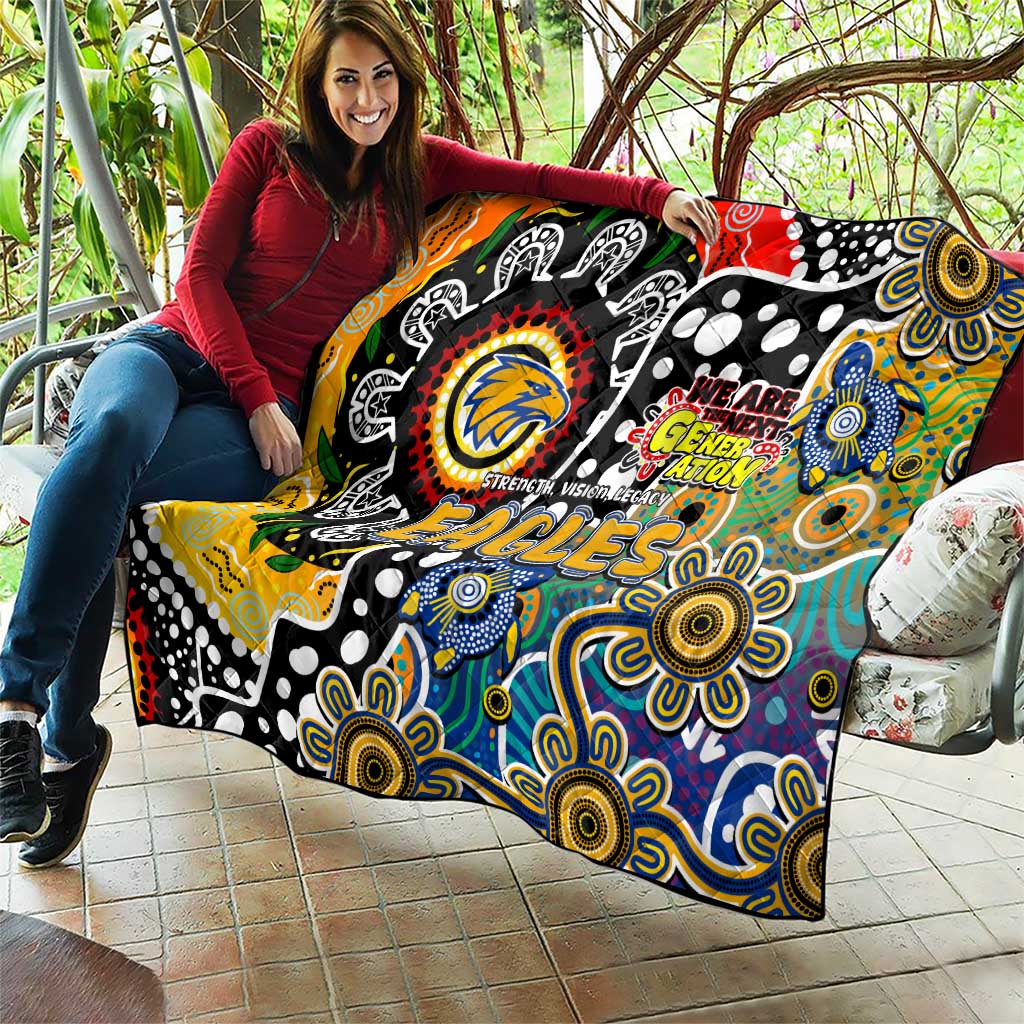 Eagles AFL Celebrating 50 Years of Naidoc Quilt NAIDOC Week 2025 Aboriginal