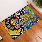 Eagles AFL Celebrating 50 Years of Naidoc Rubber Doormat NAIDOC Week 2025 Aboriginal