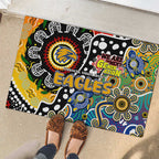 Eagles AFL Celebrating 50 Years of Naidoc Rubber Doormat NAIDOC Week 2025 Aboriginal