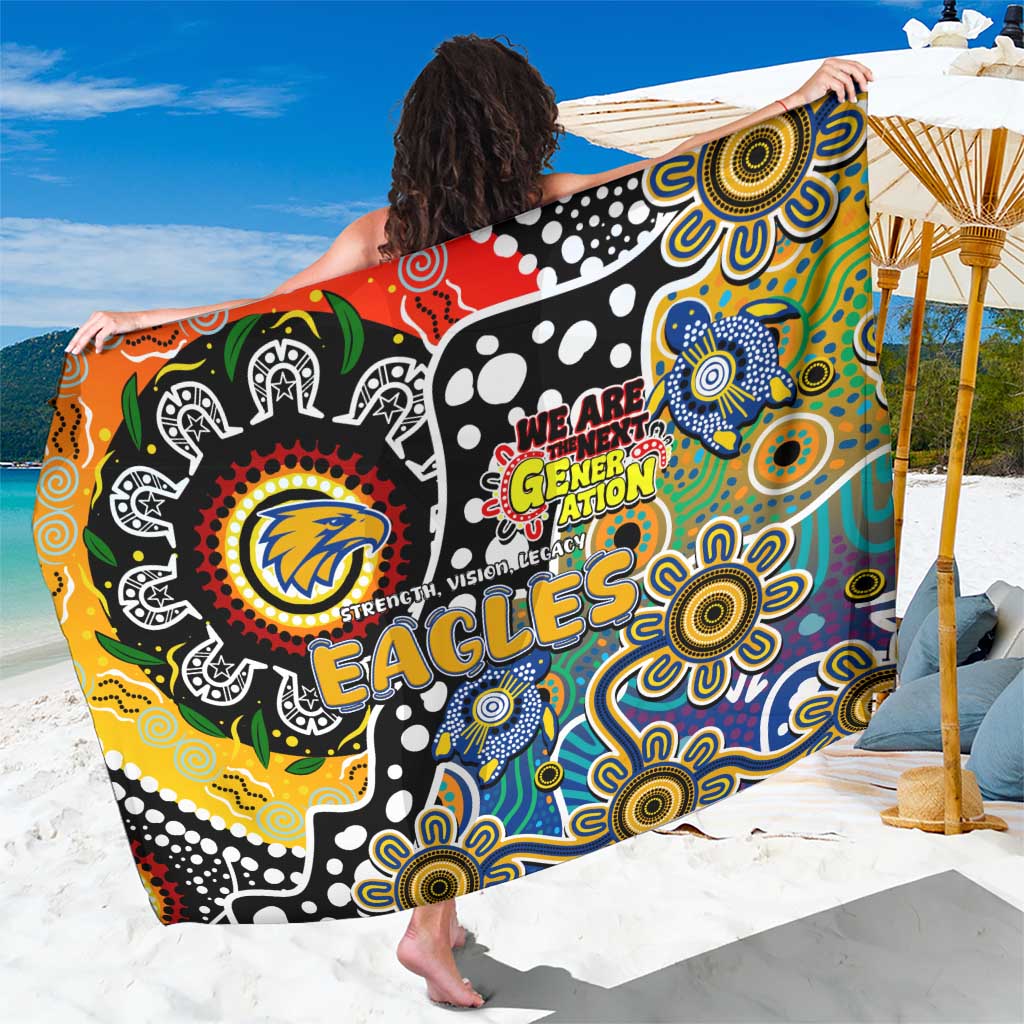Eagles AFL Celebrating 50 Years of Naidoc Sarong NAIDOC Week 2025 Aboriginal