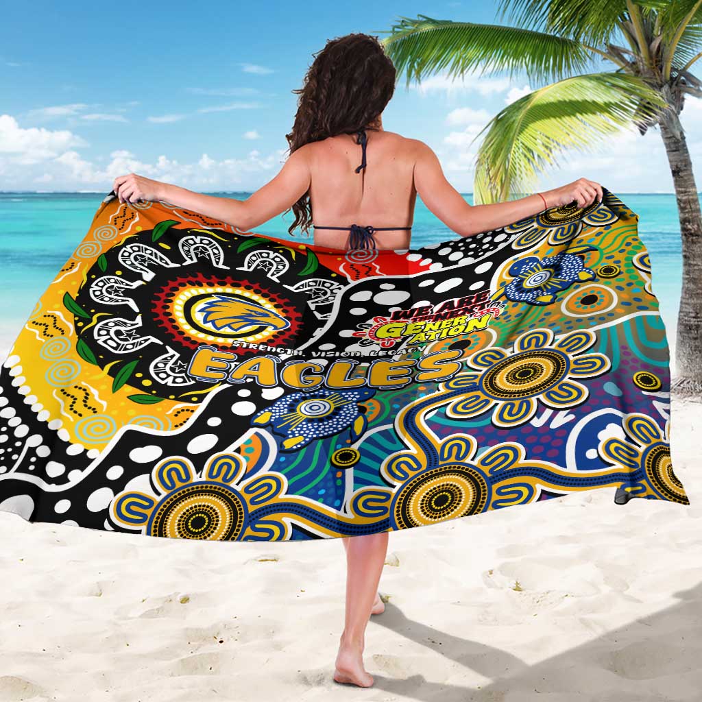 Eagles AFL Celebrating 50 Years of Naidoc Sarong NAIDOC Week 2025 Aboriginal