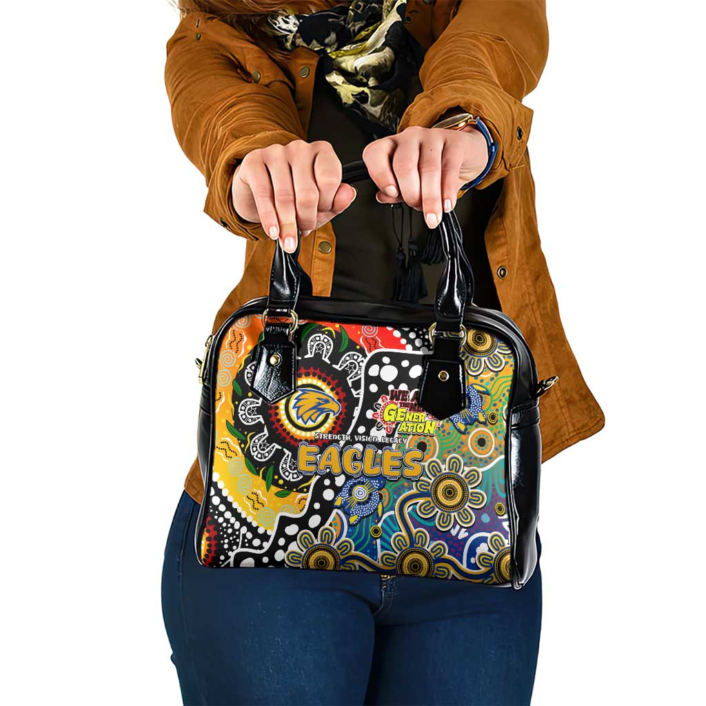 Eagles AFL Celebrating 50 Years of Naidoc Shoulder Handbag NAIDOC Week 2025 Aboriginal