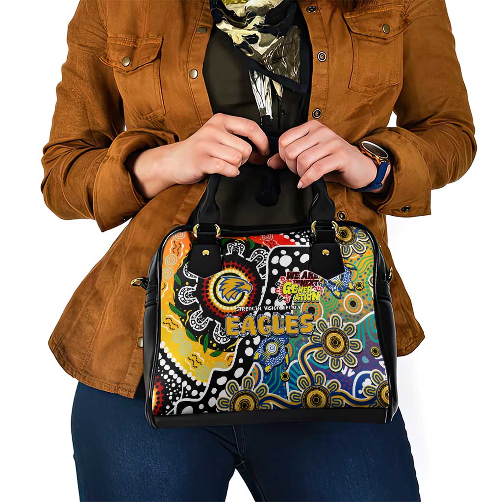 Eagles AFL Celebrating 50 Years of Naidoc Shoulder Handbag NAIDOC Week 2025 Aboriginal