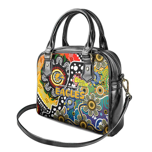 Eagles AFL Celebrating 50 Years of Naidoc Shoulder Handbag NAIDOC Week 2025 Aboriginal