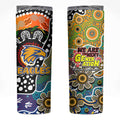 Eagles AFL Celebrating 50 Years of Naidoc Skinny Tumbler NAIDOC Week 2025 Aboriginal