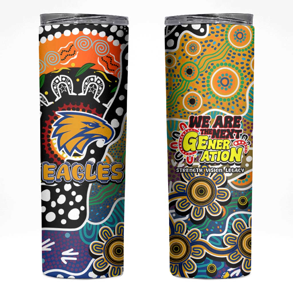 Eagles AFL Celebrating 50 Years of Naidoc Skinny Tumbler NAIDOC Week 2025 Aboriginal