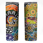 Eagles AFL Celebrating 50 Years of Naidoc Skinny Tumbler NAIDOC Week 2025 Aboriginal