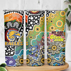 Eagles AFL Celebrating 50 Years of Naidoc Skinny Tumbler NAIDOC Week 2025 Aboriginal