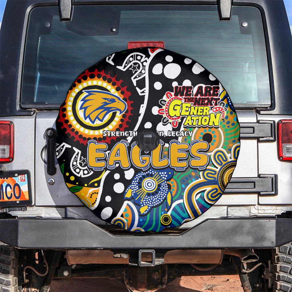 Eagles AFL Celebrating 50 Years of Naidoc Spare Tire Cover NAIDOC Week 2025 Aboriginal