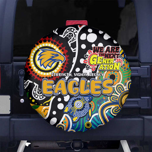 Eagles AFL Celebrating 50 Years of Naidoc Spare Tire Cover NAIDOC Week 2025 Aboriginal