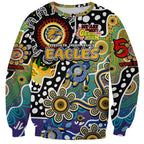 Personalised Eagles AFL Celebrating 50 Years of Naidoc Sweatshirt NAIDOC Week 2025 Aboriginal