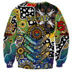Personalised Eagles AFL Celebrating 50 Years of Naidoc Sweatshirt NAIDOC Week 2025 Aboriginal