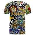 Personalised Eagles AFL Celebrating 50 Years of Naidoc T Shirt NAIDOC Week 2025 Aboriginal