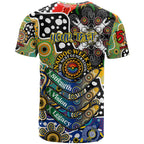 Personalised Eagles AFL Celebrating 50 Years of Naidoc T Shirt NAIDOC Week 2025 Aboriginal