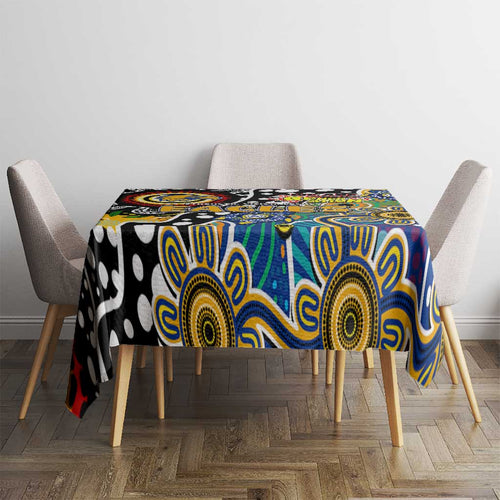 Eagles AFL Celebrating 50 Years of Naidoc Tablecloth NAIDOC Week 2025 Aboriginal