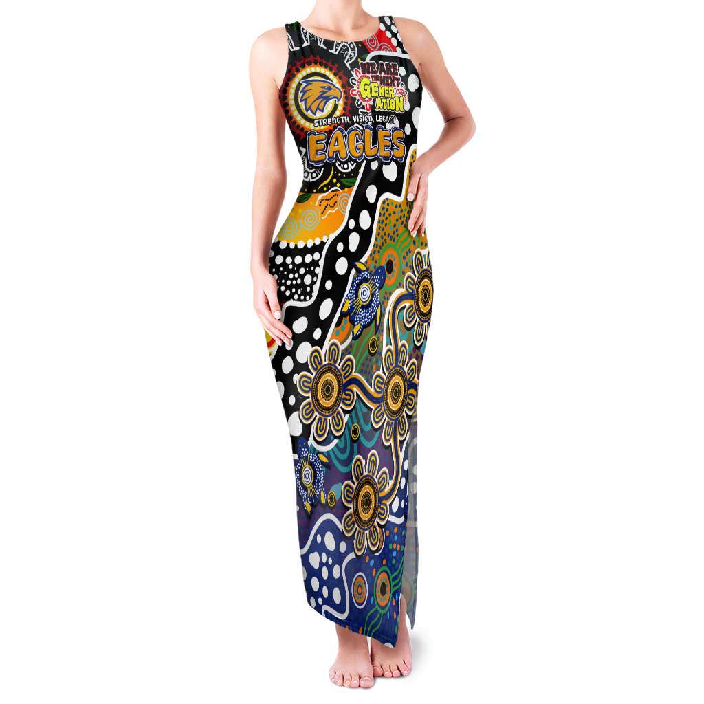 Personalised Eagles AFL Celebrating 50 Years of Naidoc Tank Maxi Dress NAIDOC Week 2025 Aboriginal