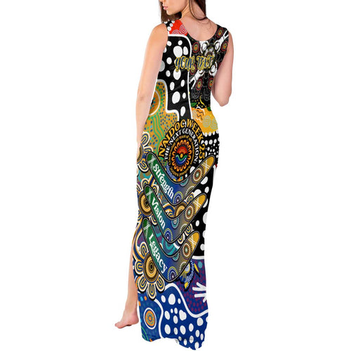Personalised Eagles AFL Celebrating 50 Years of Naidoc Tank Maxi Dress NAIDOC Week 2025 Aboriginal