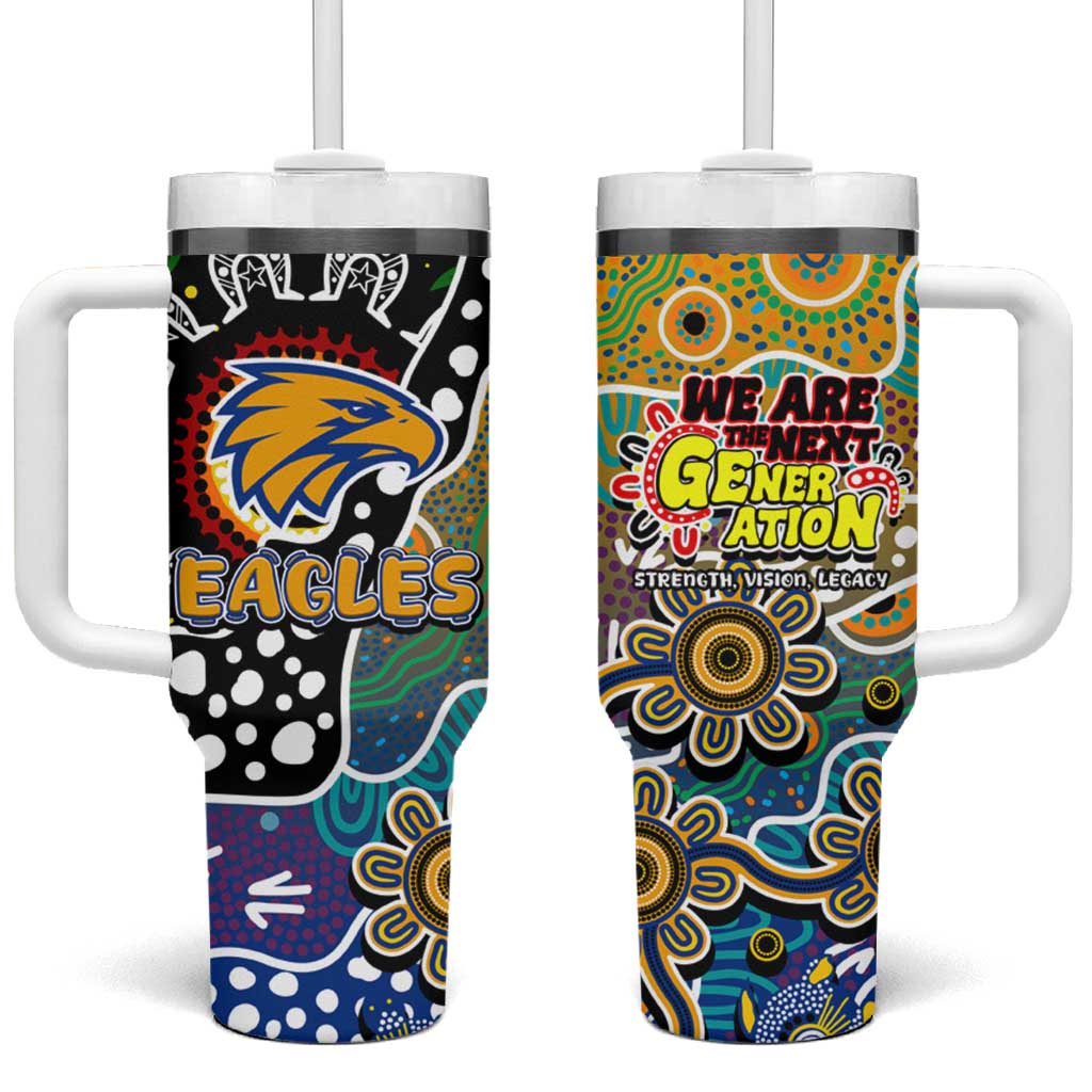 Eagles AFL Celebrating 50 Years of Naidoc Tumbler With Handle NAIDOC Week 2025 Aboriginal